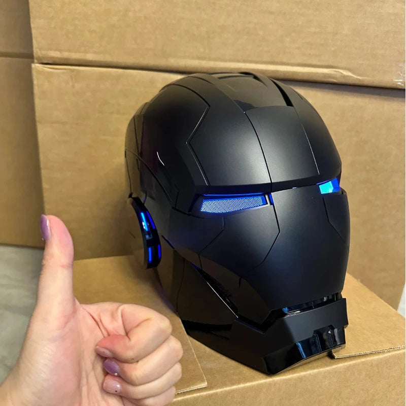 Iron Man Mk5 Wearable Helmet | 1:1 Voice-Activated Electric Mask Cosplay Masks & Helmets - The Eezee Shop
