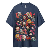 Demon Slayer Half-Sleeve T-Shirt | Classic Characters Sports Tee Graphic Tees - The Eezee Shop