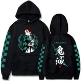 Demon Slayer Graphic Hoodie | Unisex Sports Sweatshirt Hoodies & Sweatshirts - The Eezee Shop