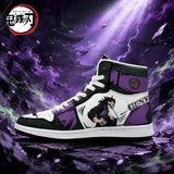 Demon Slayer High-Top Sneakers | Nezuko & Rengoku Print Shoes Sneakers - The Eezee Shop