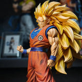 Super Saiyan 3 Goku 54cm Statue | Large Dragon Ball Figure Collectible Figures - The Eezee Shop