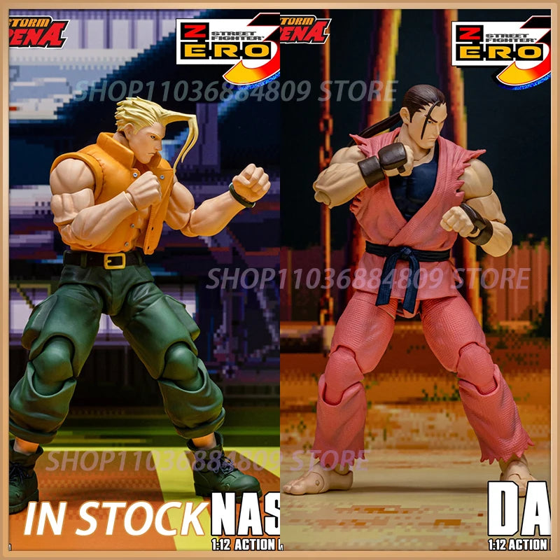 Street Fighter Nash & Charlie 1/12 Figure | 6" Collectible Collectible Figures - The Eezee Shop