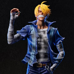 30CM One Piece Roronoa Zoro & Vinsmoke Sanji Anime Action Figure Display Stand Model Anime Figure - The Eezee Shop