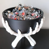 Skeleton Hands Candy Bowl | Gothic Halloween Treat Holder Party Supplies - The Eezee Shop