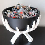 Skeleton Hands Candy Bowl | Gothic Halloween Treat Holder Party Supplies - The Eezee Shop