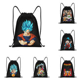 Dragon Ball Drawstring Bag | Waterproof Goku & Vegeta Gym Sack Bags - The Eezee Shop
