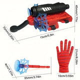 Spider Web Launcher Gloves | Kids Red & Blue Hero Toy Novelty Toys - The Eezee Shop