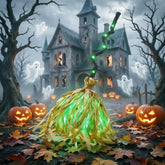 Glowing Bouncing Witch Broom | Sound Effects Halloween Prop Halloween Decorations - The Eezee Shop