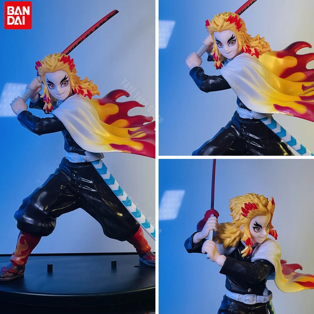Demon Slayer Tanjiro Zenitsu Rengoku Anime T-Shirt Kimetsu no Yaiba Trio Graphic Tee | TheEezeeShop Anime Figure - The Eezee Shop