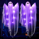 Luminous Hanging Ghost String Lights | Outdoor Halloween Decor Halloween Lights - The Eezee Shop