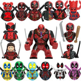 Deadpool Mini Building Block Figures | DIY Brick Toy Set Building Block Sets - The Eezee Shop