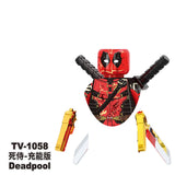 Deadpool Mini Building Block Figures | DIY Brick Toy Set Building Block Sets - The Eezee Shop