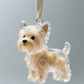 Dog Hair Memorial Keychain