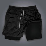 Demon Slayer Double-Layer Gym Shorts | Men's Quick-Dry Shorts Shorts - The Eezee Shop