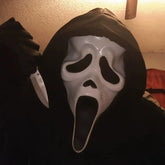 Realistic Tongue-Out Ghost Mask | Creepy Funny Halloween Mask Halloween Masks - The Eezee Shop