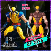 Wolverine Brown Comic Figure | Articulated X-Men Collectible Collectible Figures - The Eezee Shop
