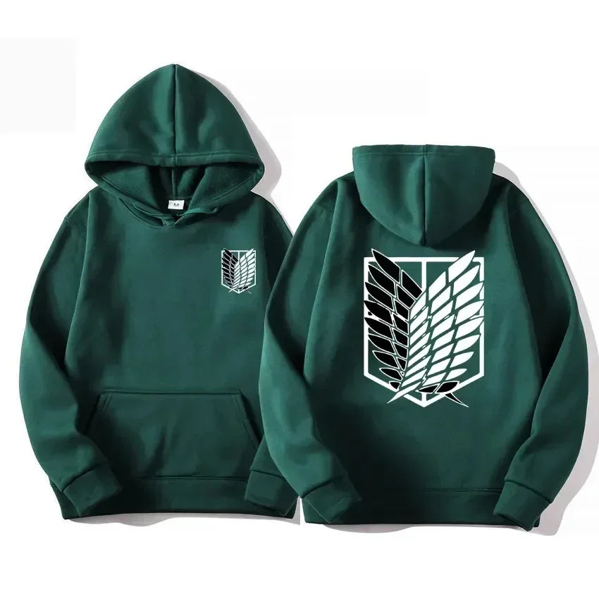 Attack on Titan Hooded Sweatshirts Sweaters Shingeki no Kyojin Clothing Sweaters Boys' Jackets for Boys and Girls Hoodies Series - The Eezee Shop