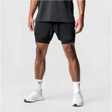Goku Double-Layer Shorts | Dragon Ball Quick-Dry Gym Shorts Shorts - The Eezee Shop