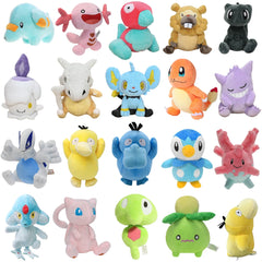 Cute Pokemon Plush Toys – Porygon, Shinx, Litwick, Cubone, Wooper, Phanpy & Lugia Soft Stuffed Dolls | Pocket Monster Game Gifts for Friends