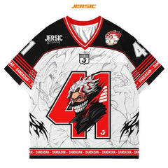 41 Jersey Dandadan Okarun Anime Series Jersey Korean Style Kpop Baseball Hockey Oversize T-shirt Anime Daily Unisex Tops Tee Anime Tshirts - The Eezee Shop