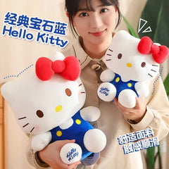 Hot sale 1-10pcs Sitting posture Hello Kitty Anime Hello Kitty Plush Toy Plush Pillow Girl Birthday Gift Kawaii Hello Kitty Doll