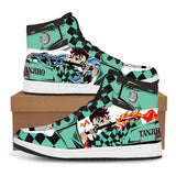 Tanjiro & Nezuko Basketball Sneakers | Demon Slayer Unisex Shoes Sneakers - The Eezee Shop