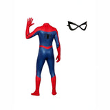 Spider-Man Cosplay Bodysuit | Red & Blue Zentai Suit with Mask Cosplay Costumes - The Eezee Shop
