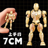 Iron Man Mark 17-24 Model Kit | DIY Armor Action Figure Collectible Figures - The Eezee Shop