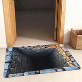 3D Optical Illusion Hole Doormat | Anti-Slip Prank Rug Rugs & Doormats - The Eezee Shop