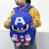 Spider-Man & Iron Man Kids Backpack | 3D Print School Bag Backpacks - The Eezee Shop