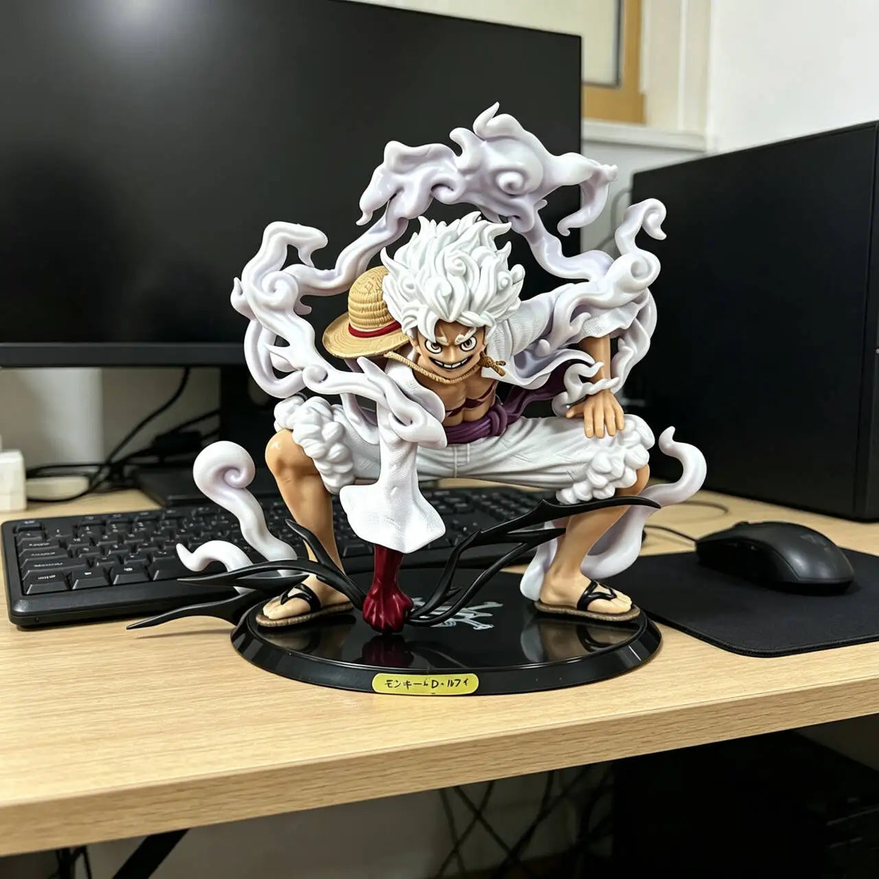 One Piece Gear 5 Sun God Nika Luffy Action Figure Anime Collectible Statue Toy Anime Figure - The Eezee Shop