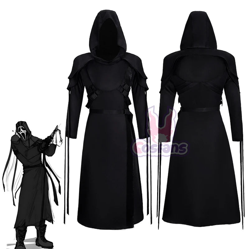 Ghost Face Cosplay Costume | Dead by Daylight Robe Uniform Cosplay Costumes - The Eezee Shop