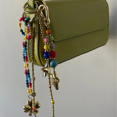 Colourful Woven Keychain