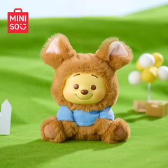 In Stock New Miniso Winnie The Pooh Blind Box Series Naughty Party Vinyl Doll Mysterious Pendant Decoration Girl Birthday Gift