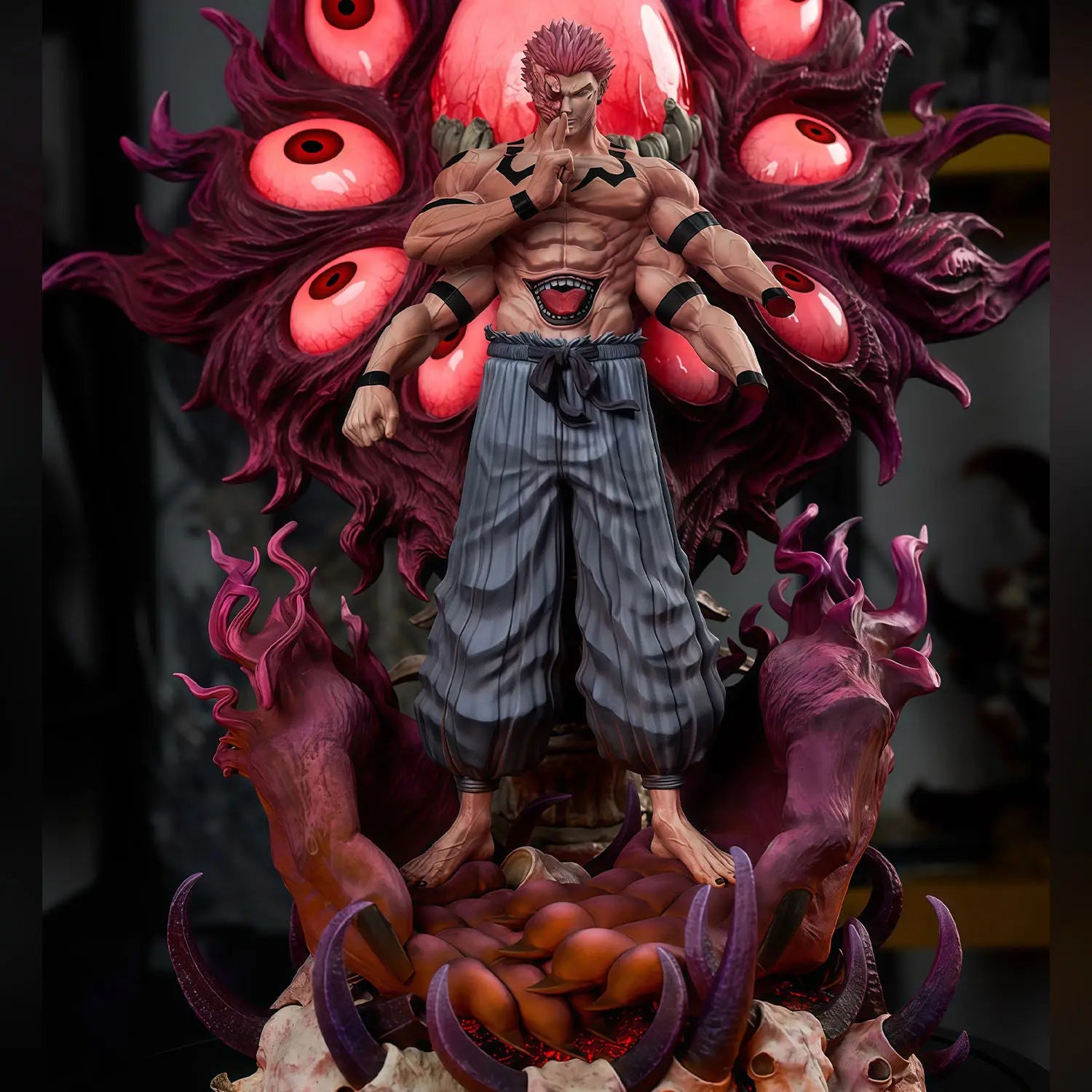 Ryomen Sukuna Figure | Jujutsu Kaisen PVC Statue Collectible Figures - The Eezee Shop