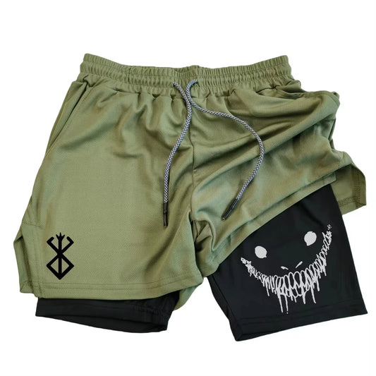 Berserk Men's Fitness Running Shorts Other - The Eezee Shop