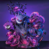 Gengar Evolution Figure Set | Gastly, Haunter & Gengar Statue Collectible Figures - The Eezee Shop