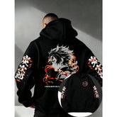 Demon Slayer Anime Theme Hoodie | Unisex Large Fit Sweatshirt Hoodies & Sweatshirts - The Eezee Shop