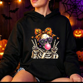 Cute Skeleton Halloween Hoodie | Unisex Vintage Horror Pullover Hoodies & Sweatshirts - The Eezee Shop