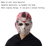 Jason Voorhees Exposed Brain Mask | Full Face Horror Mask Halloween Masks - The Eezee Shop
