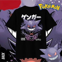 2026 Summer Pokémon Anime KAOS PIKACHU EVOLUTION 100% Pure Cotton Anime Tshirts - The Eezee Shop