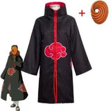 Tobi Obito Cosplay Costume | Akatsuki Coat, Mask & Ring Set Cosplay Costumes - The Eezee Shop