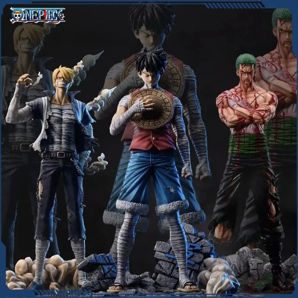 30CM One Piece Roronoa Zoro & Vinsmoke Sanji Anime Action Figure Display Stand Model Anime Figure - The Eezee Shop