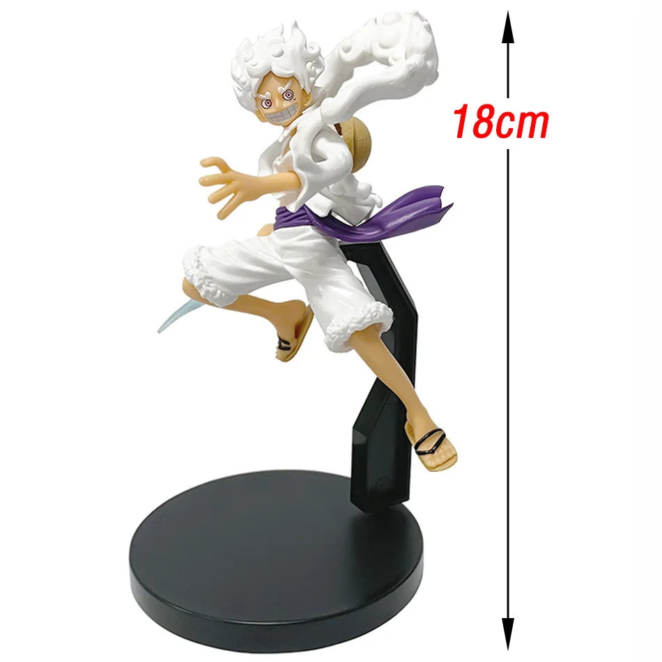 ONE PIECE Gear 5 Nika Luffy Action Figure 18cm Anime Collectible Statue Toy Anime Figure - The Eezee Shop