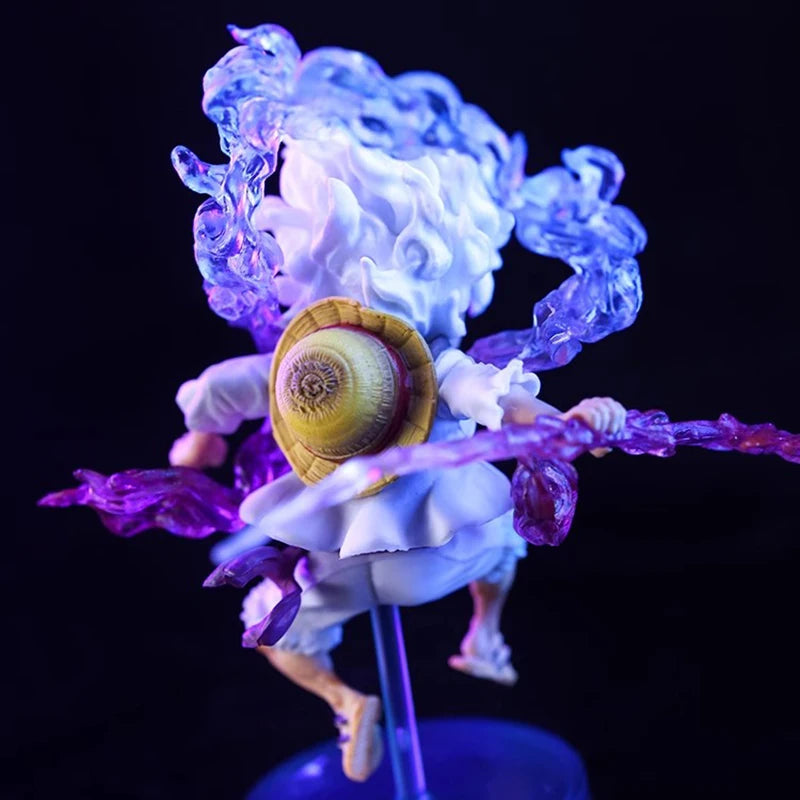 Bandai One Piece Luffy Gear 5 Sun God Nika 10cm Mini Action Figure Collectible Anime Statue Anime Figure - The Eezee Shop