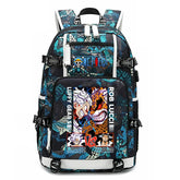 One Piece Luffy School Backpack | Large Capacity Bookbag Backpacks - The Eezee Shop