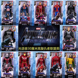 Avengers 30cm Light & Sound Action Figure | Kids Superhero Toy Collectible Figures - The Eezee Shop