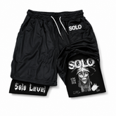 Anime Solo Level Statue of God Shorts Sweatpants Summer Y2K Performance shorts - The Eezee Shop