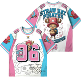 Tony Tony Chopper One Piece Jersey Shorts Streetwear Anime Tshirts - The Eezee Shop