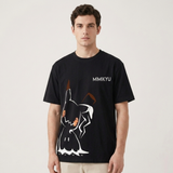 Pokémon Anime Pikachu Double-sided Printed T-shirt Anime Tshirts - The Eezee Shop